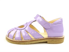 Angulus lilac sandal med hjerte og lak